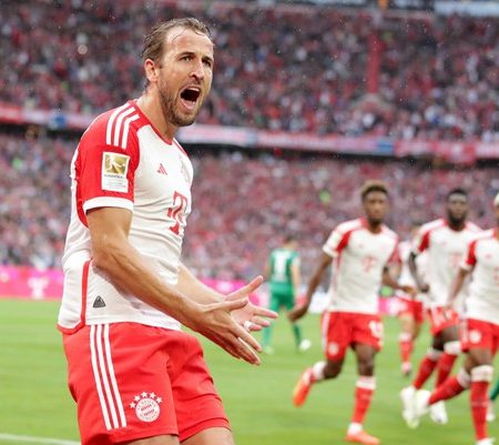 Harry Kane bùng nổ ở Bayern: Lập kỳ tích 30 năm, tỏa sáng với cú đúp ghi bàn